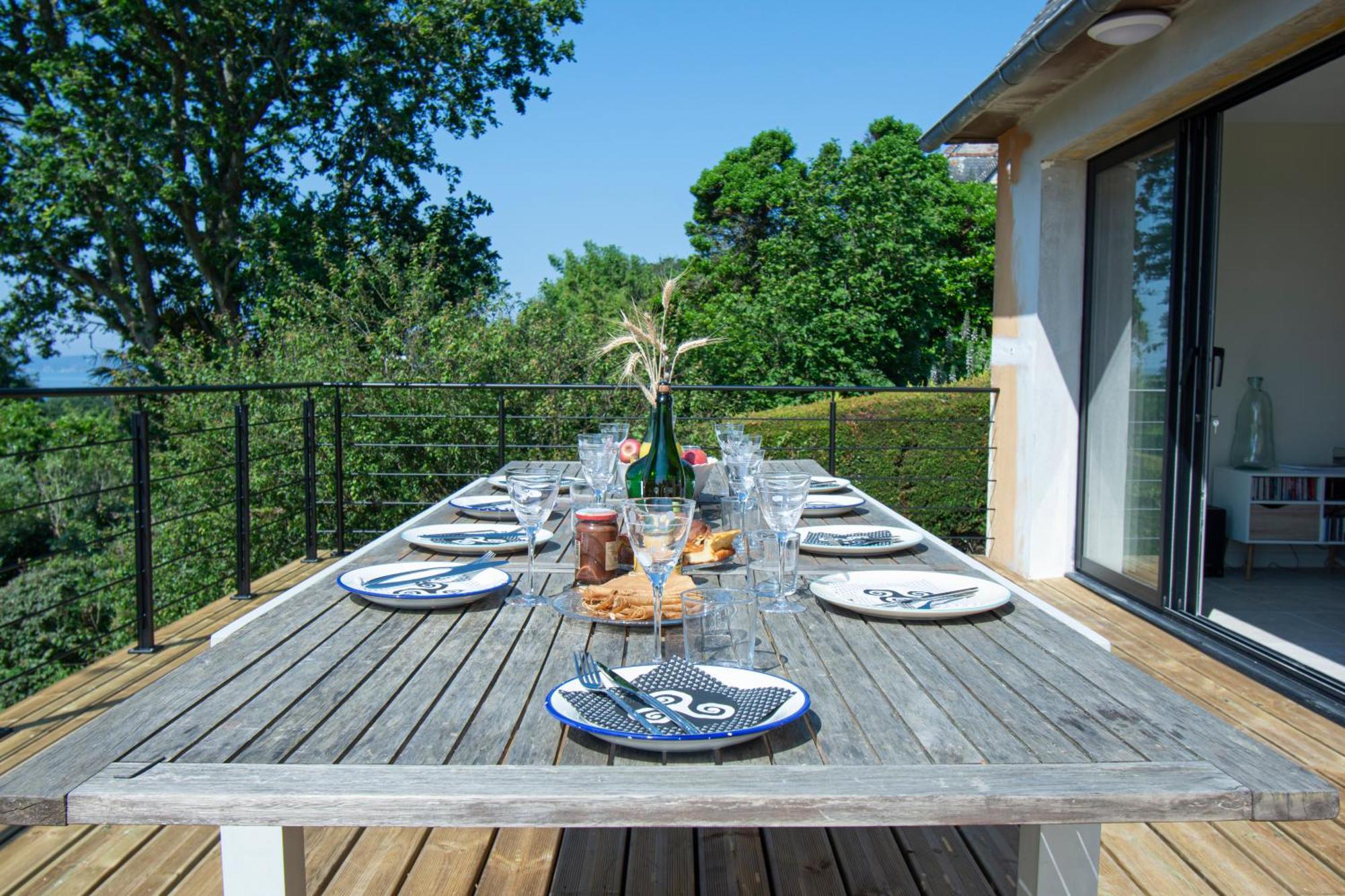 Maison Anemone - Vue Mer - Crozon, Bretagne Экстерьер фото