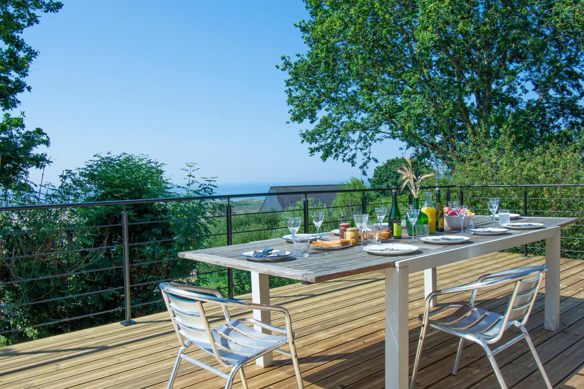 Maison Anemone - Vue Mer - Crozon, Bretagne Экстерьер фото