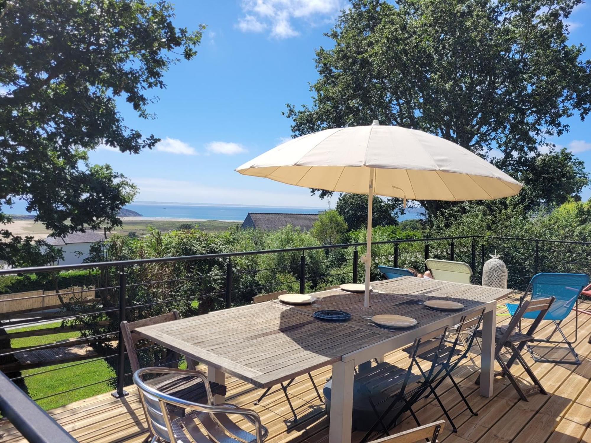 Maison Anemone - Vue Mer - Crozon, Bretagne Экстерьер фото