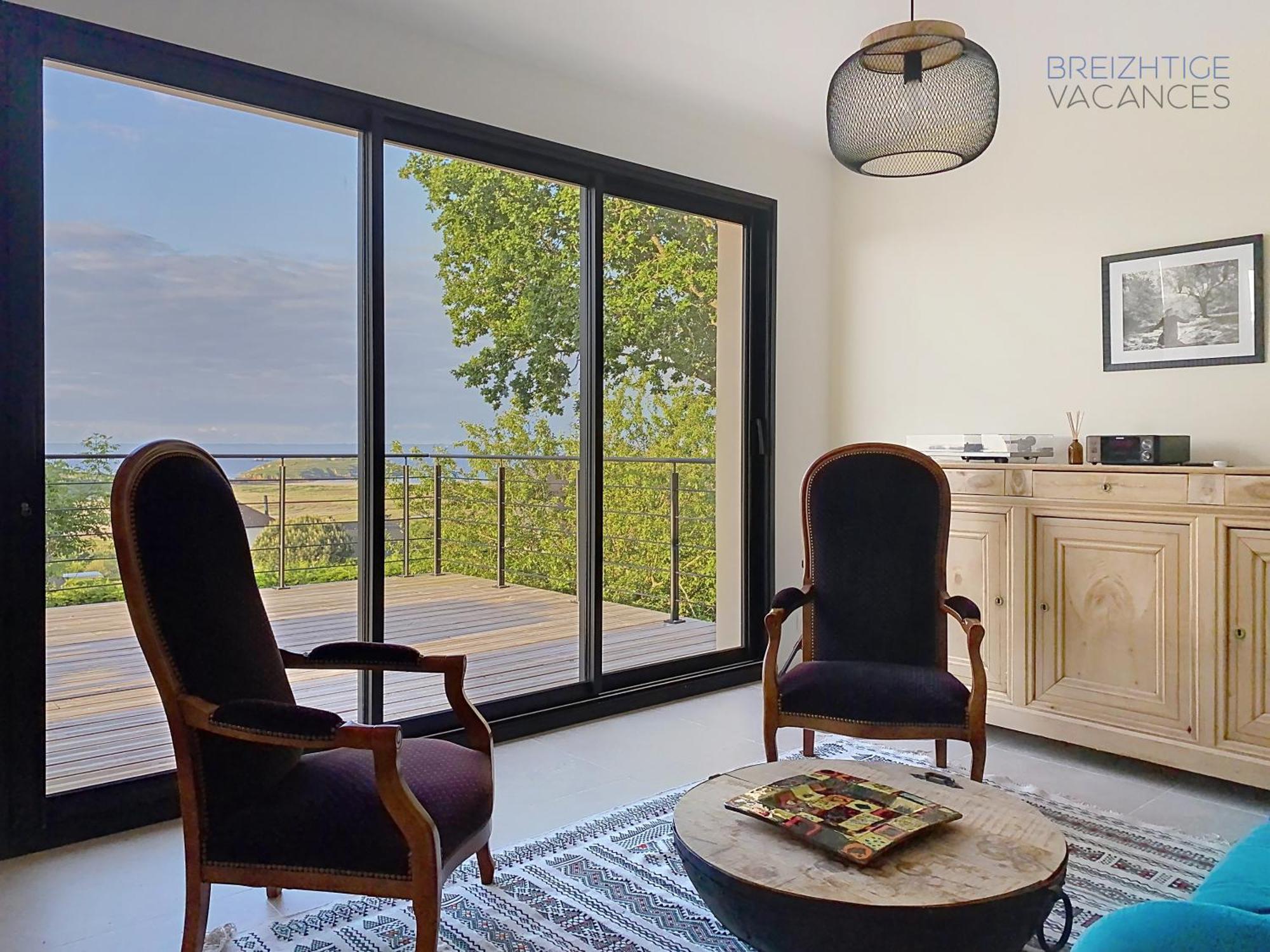 Maison Anemone - Vue Mer - Crozon, Bretagne Экстерьер фото